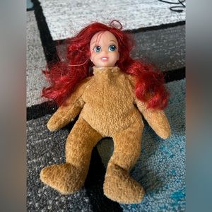 handmade little mermaid bear